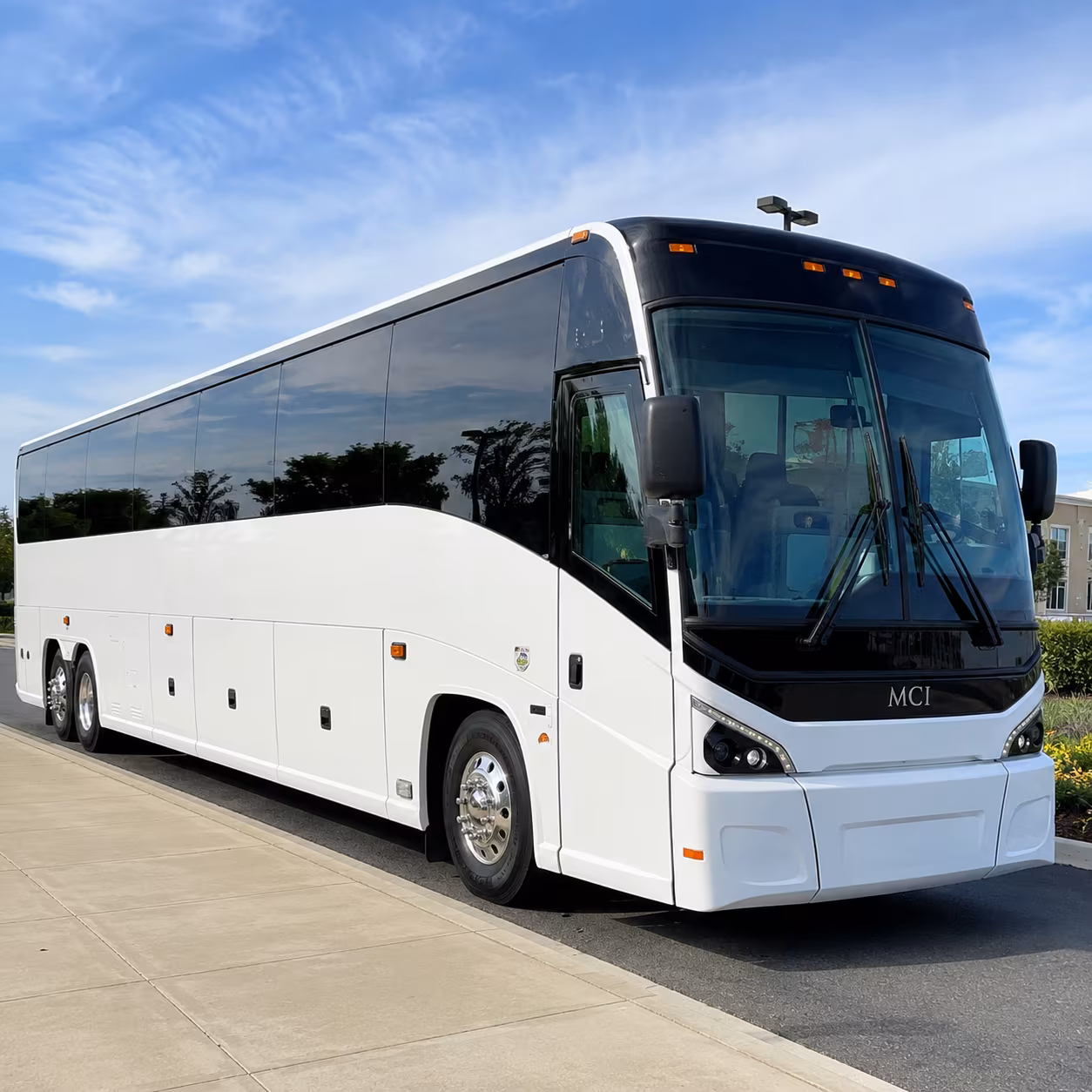 boynton beach charter bus services exterior