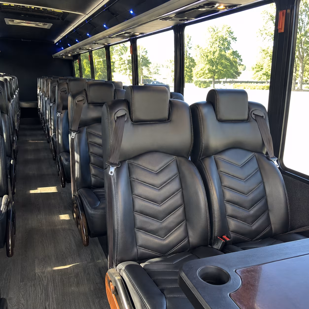 boynton beach private event transportation onboard seating