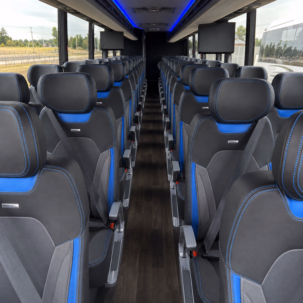 charter bus shuttle service to palm beach international airport pbi