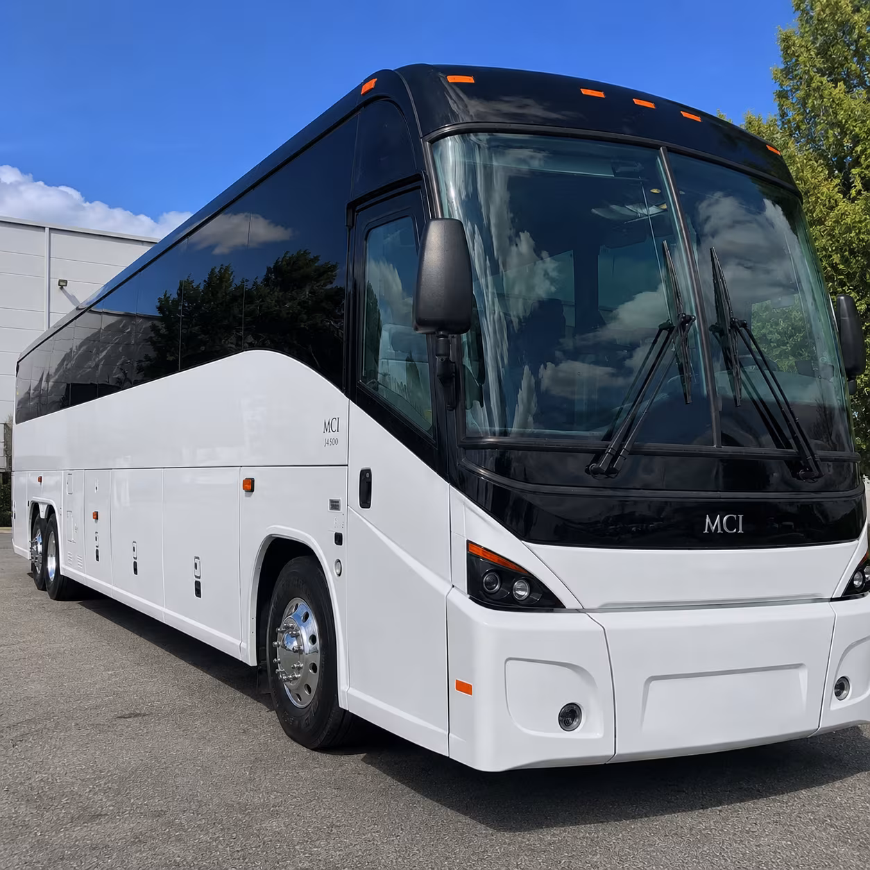 employee shuttles to president donald j trump international airport for arriving staff and executives